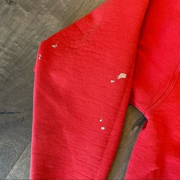 Vintage Y2K 2000 Wisconsin Badgers Football Rose Bowl Distressed Sweatshirt - Picture 5 of 10